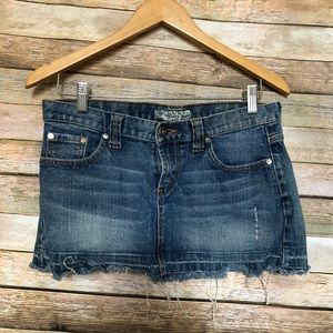 Jean Mini Skirt